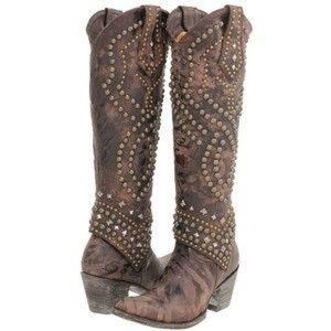 Old Gringo Belinda Sinitino Chocolate Boot Sz 8.5